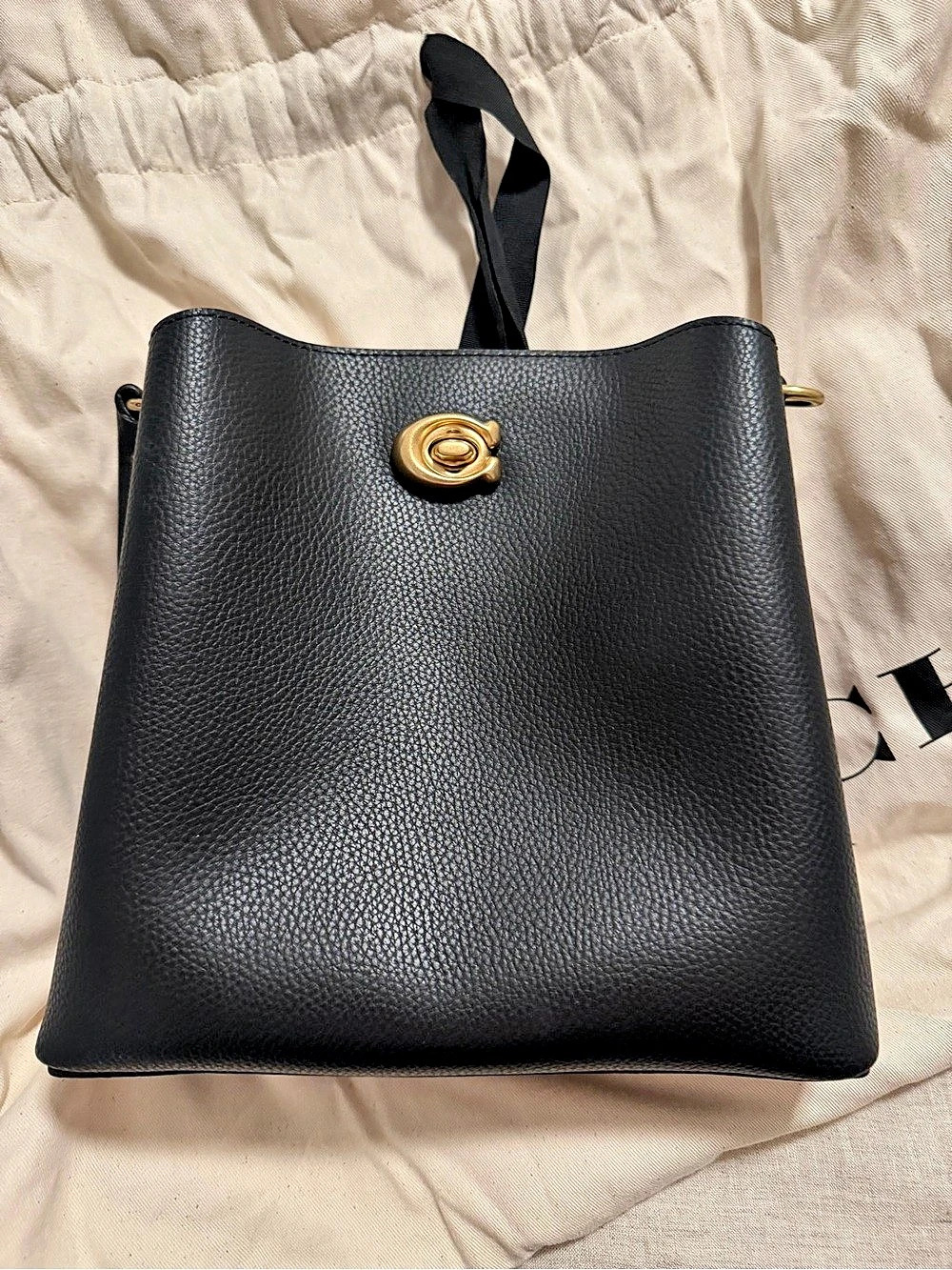 Coach Willow Bucket Bag Black